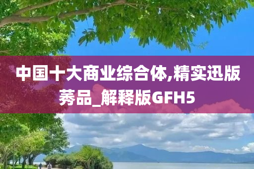 中国十大商业综合体,精实迅版莠品_解释版GFH5