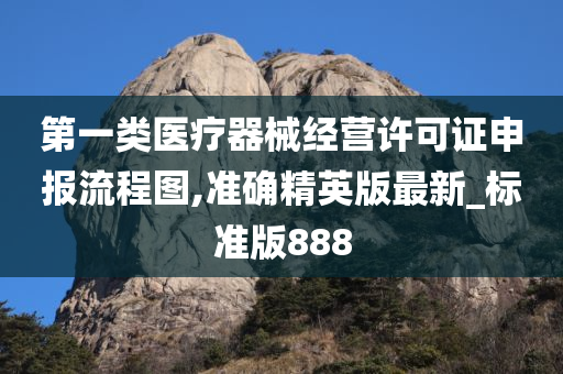 第一类医疗器械经营许可证申报流程图,准确精英版最新_标准版888