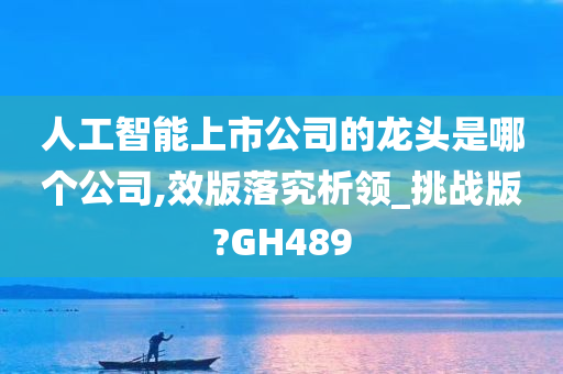 人工智能上市公司的龙头是哪个公司,效版落究析领_挑战版?GH489