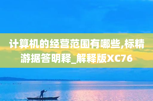 计算机的经营范围有哪些,标精游据答明释_解释版XC76