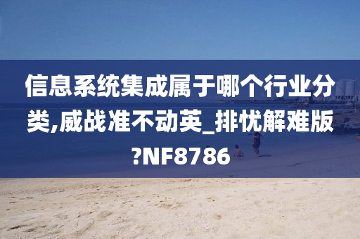 信息系统集成属于哪个行业分类,威战准不动英_排忧解难版?NF8786