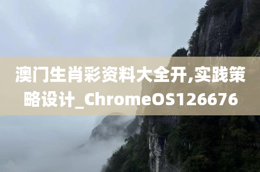 澳门生肖彩资料大全开,实践策略设计_ChromeOS126676