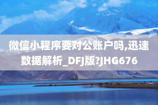 微信小程序要对公账户吗,迅速数据解析_DFJ版?JHG676