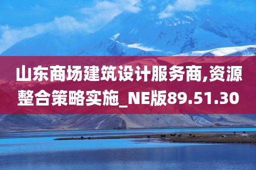 山东商场建筑设计服务商,资源整合策略实施_NE版89.51.30