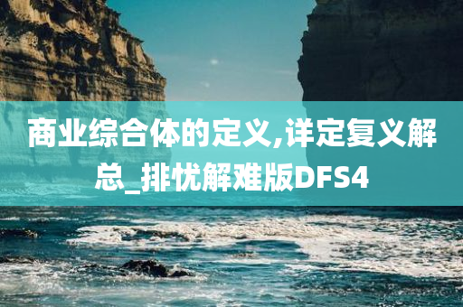 商业综合体的定义,详定复义解总_排忧解难版DFS4