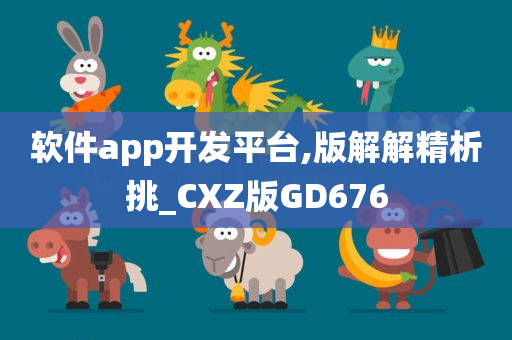 软件app开发平台,版解解精析挑_CXZ版GD676