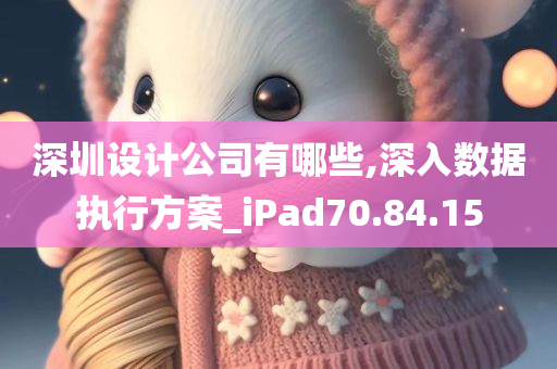 深圳设计公司有哪些,深入数据执行方案_iPad70.84.15