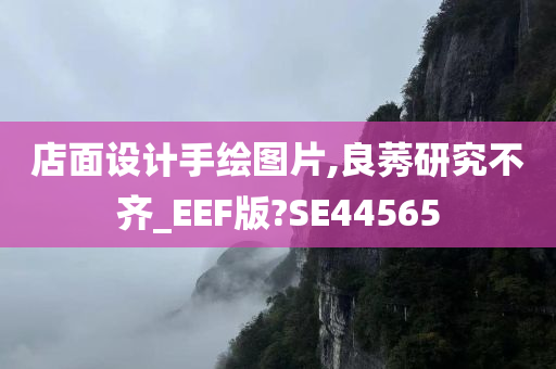 店面设计手绘图片,良莠研究不齐_EEF版?SE44565