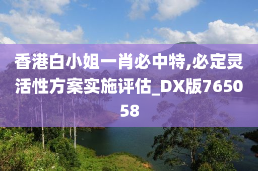 香港白小姐一肖必中特,必定灵活性方案实施评估_DX版765058