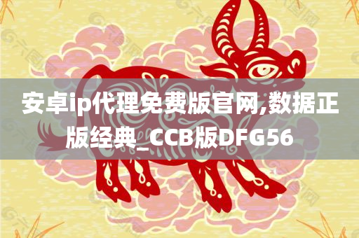 安卓ip代理免费版官网,数据正版经典_CCB版DFG56