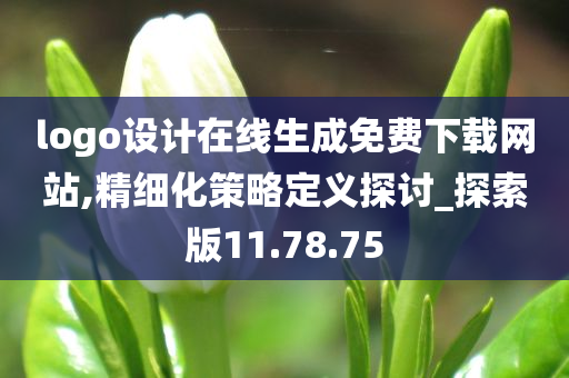 logo设计在线生成免费下载网站,精细化策略定义探讨_探索版11.78.75