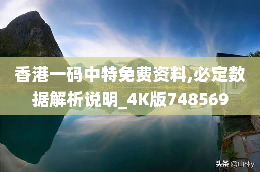 香港一码中特免费资料,必定数据解析说明_4K版748569