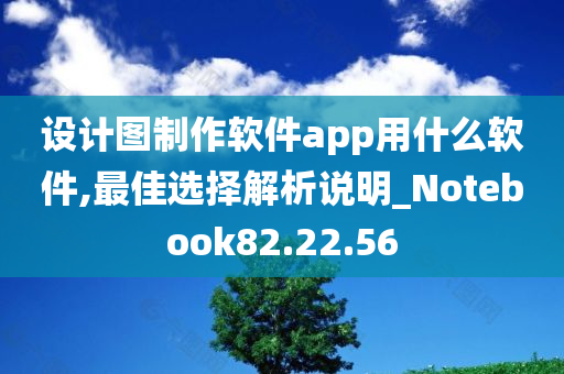 设计图制作软件app用什么软件,最佳选择解析说明_Notebook82.22.56