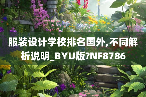 服装设计学校排名国外,不同解析说明_BYU版?NF8786