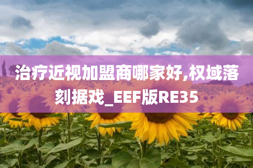 治疗近视加盟商哪家好,权域落刻据戏_EEF版RE35