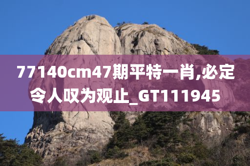 77140cm47期平特一肖,必定令人叹为观止_GT111945