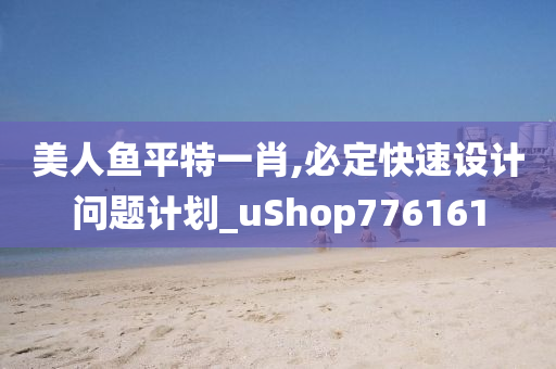 美人鱼平特一肖,必定快速设计问题计划_uShop776161