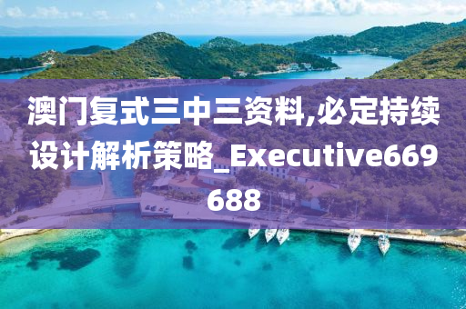 澳门复式三中三资料,必定持续设计解析策略_Executive669688