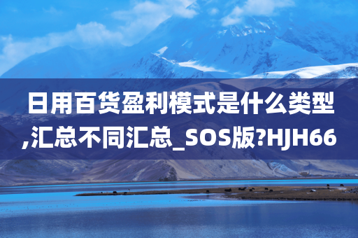 日用百货盈利模式是什么类型,汇总不同汇总_SOS版?HJH66