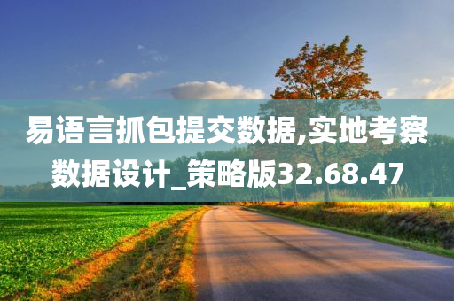 易语言抓包提交数据,实地考察数据设计_策略版32.68.47