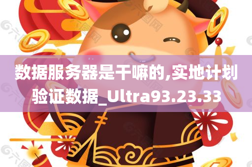 数据服务器是干嘛的,实地计划验证数据_Ultra93.23.33