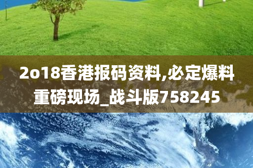 2o18香港报码资料,必定爆料重磅现场_战斗版758245