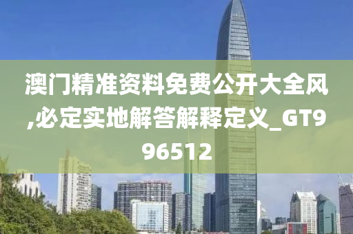 澳门精准资料免费公开大全风,必定实地解答解释定义_GT996512