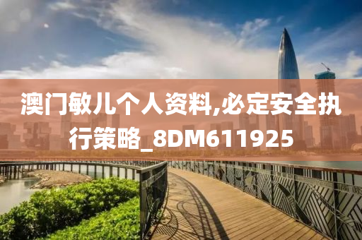 澳门敏儿个人资料,必定安全执行策略_8DM611925