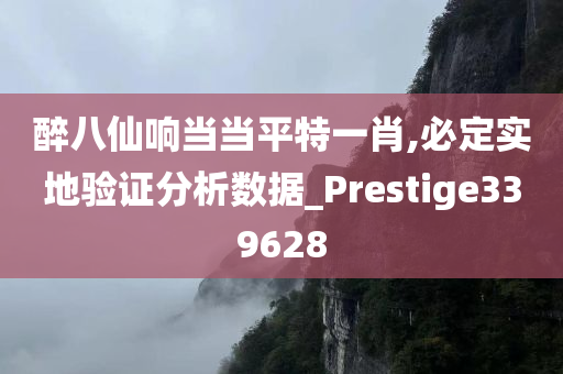 醉八仙响当当平特一肖,必定实地验证分析数据_Prestige339628