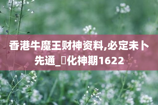 香港牛魔王财神资料,必定未卜先通_‌化神期1622