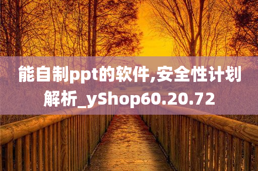 能自制ppt的软件,安全性计划解析_yShop60.20.72