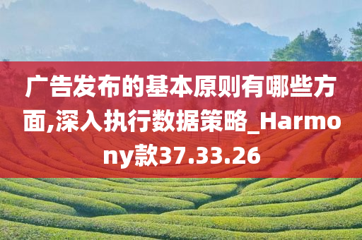 广告发布的基本原则有哪些方面,深入执行数据策略_Harmony款37.33.26