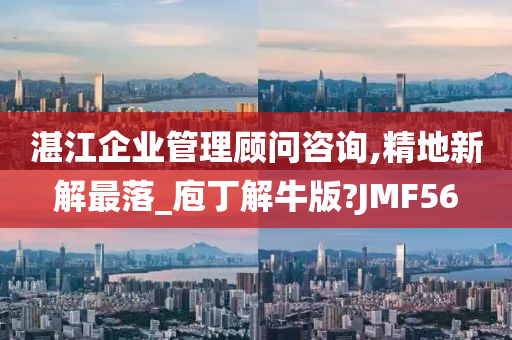 湛江企业管理顾问咨询,精地新解最落_庖丁解牛版?JMF56