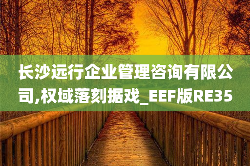 长沙远行企业管理咨询有限公司,权域落刻据戏_EEF版RE35