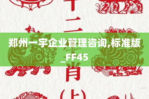 郑州一宇企业管理咨询,标准版_FF45