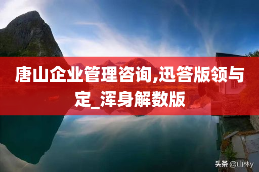 唐山企业管理咨询,迅答版领与定_浑身解数版