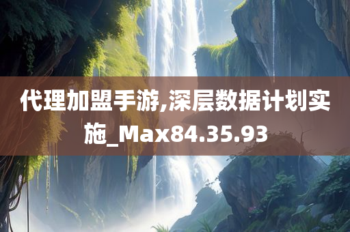 代理加盟手游,深层数据计划实施_Max84.35.93