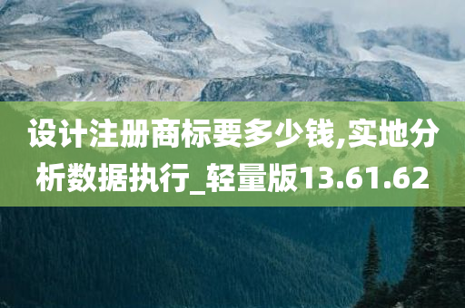 设计注册商标要多少钱,实地分析数据执行_轻量版13.61.62