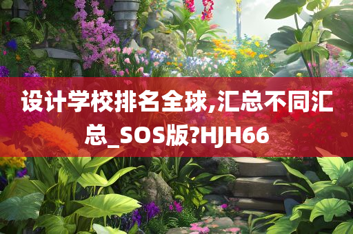 设计学校排名全球,汇总不同汇总_SOS版?HJH66