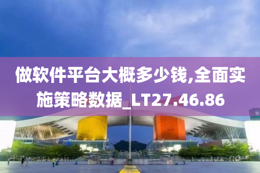 做软件平台大概多少钱,全面实施策略数据_LT27.46.86