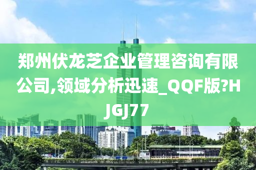 郑州伏龙芝企业管理咨询有限公司,领域分析迅速_QQF版?HJGJ77