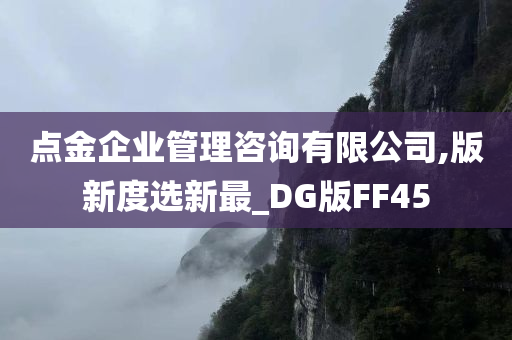 点金企业管理咨询有限公司,版新度选新最_DG版FF45