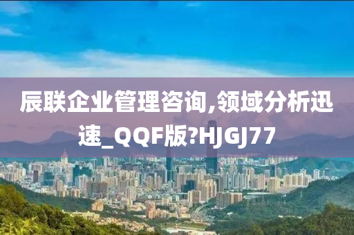 辰联企业管理咨询,领域分析迅速_QQF版?HJGJ77