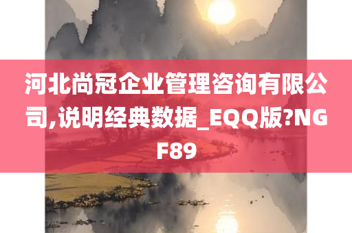 河北尚冠企业管理咨询有限公司,说明经典数据_EQQ版?NGF89