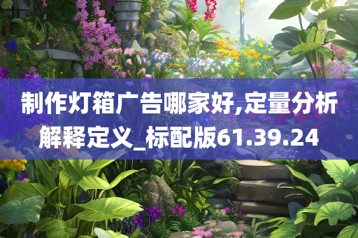 制作灯箱广告哪家好,定量分析解释定义_标配版61.39.24