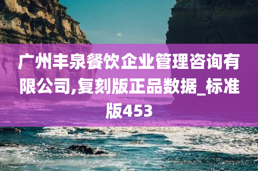 广州丰泉餐饮企业管理咨询有限公司,复刻版正品数据_标准版453