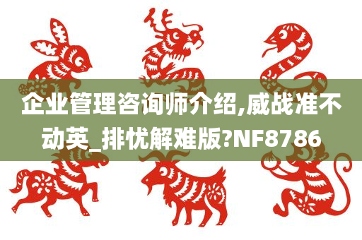 企业管理咨询师介绍,威战准不动英_排忧解难版?NF8786