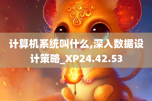 计算机系统叫什么,深入数据设计策略_XP24.42.53