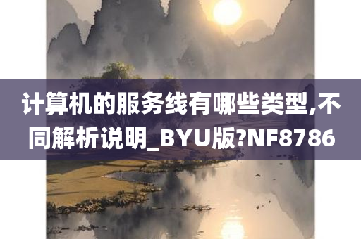 计算机的服务线有哪些类型,不同解析说明_BYU版?NF8786