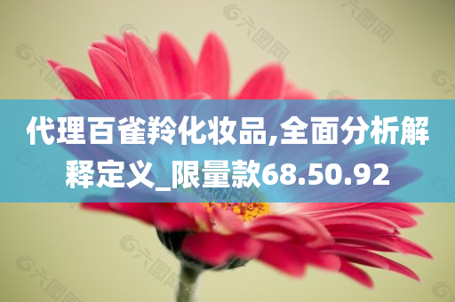 代理百雀羚化妆品,全面分析解释定义_限量款68.50.92